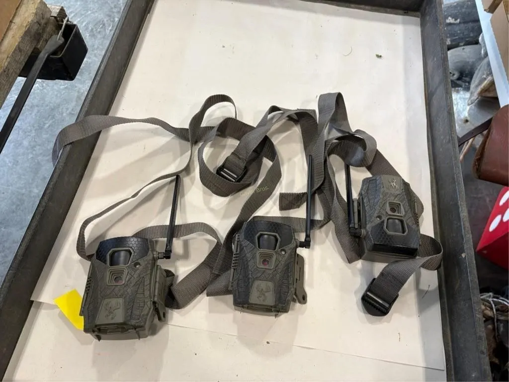 (3) Wildgame Innovations Cellular Trail Cams