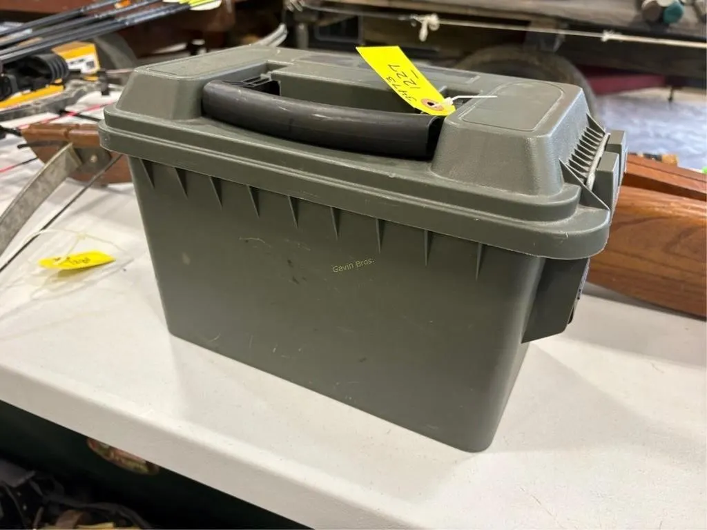Plastic Ammo Can