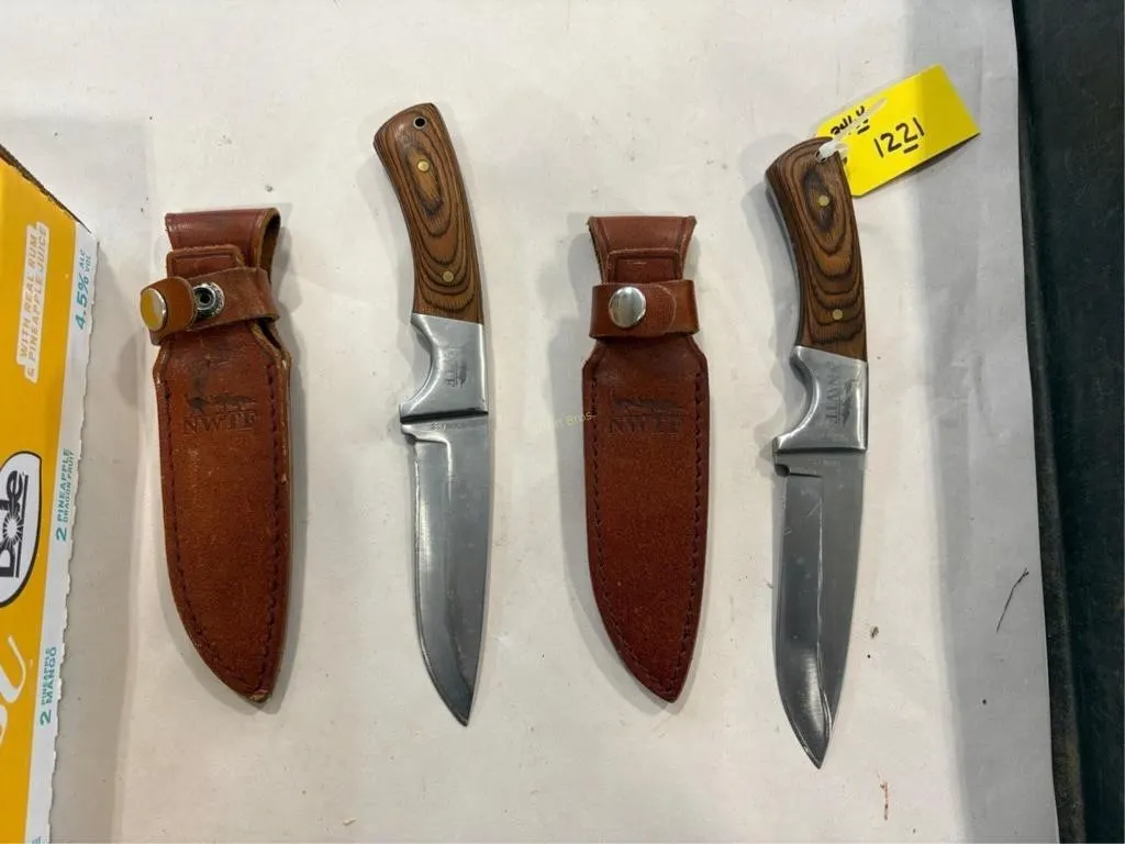 (2) NWTF Knives
