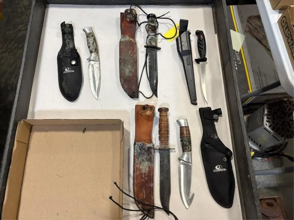 Kabar, Mossy Oak & other Knives