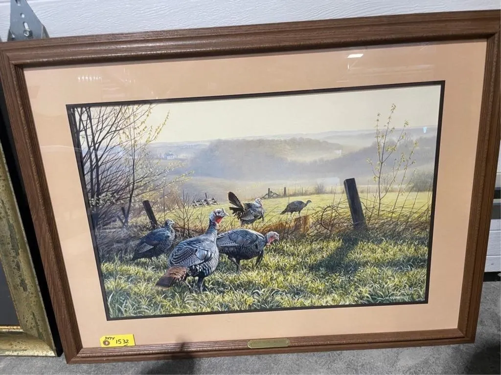 Turkey Print by Kasper; (26X35)