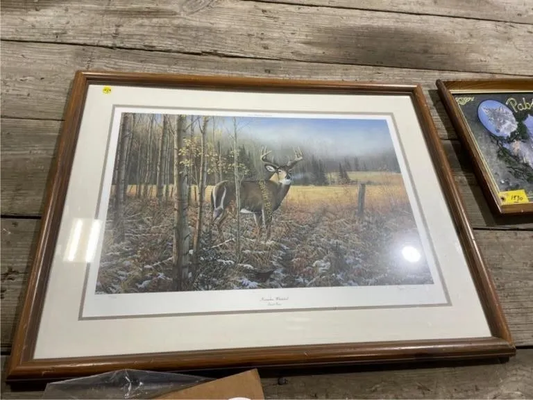 Deer Print by Timm; (25X32)