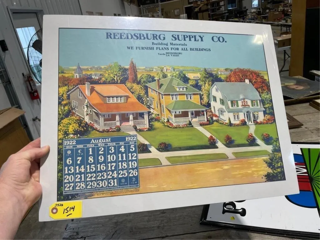 Reedsburg Supply Co. Print--20X26)