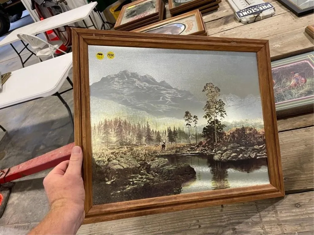 22.5X18.5 River/Mountain picture