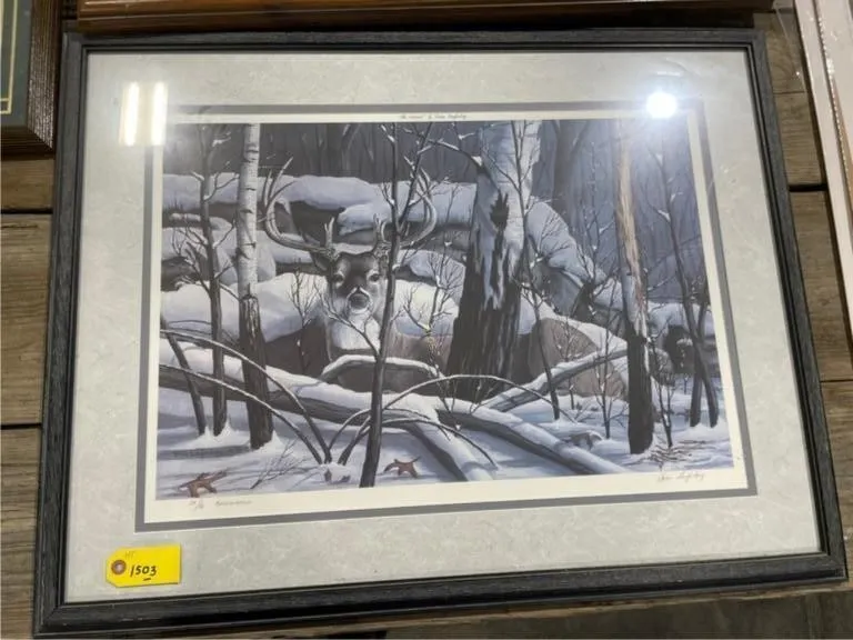 25 of 50 Winter deer picture - Brian Laufenberg