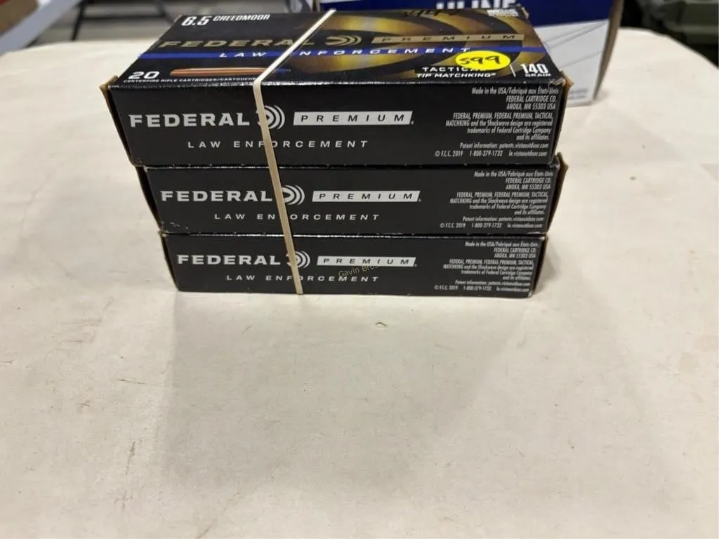 60-Rds Federal 6.5 Creedmoor