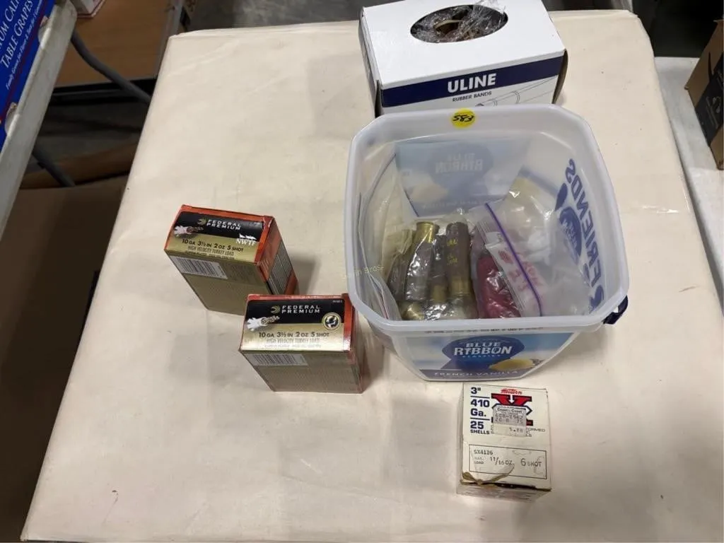 20-Federal 10 ga 3 1/2"; 12 ga shells; 410 ga