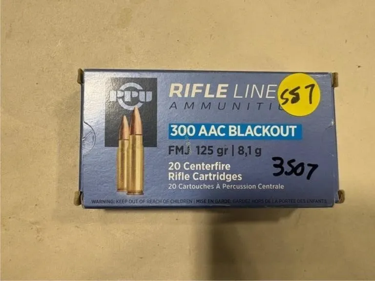 20-Rds Rifle Line 300 AAC Blackout