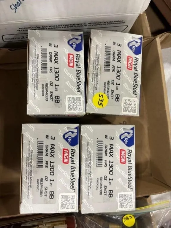 100-RIO 12ga 3" shot gun shells