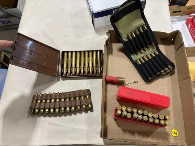 31 Rds 270 WIN; 9-Rds 275 H&H; 12 Rds 300 SAV