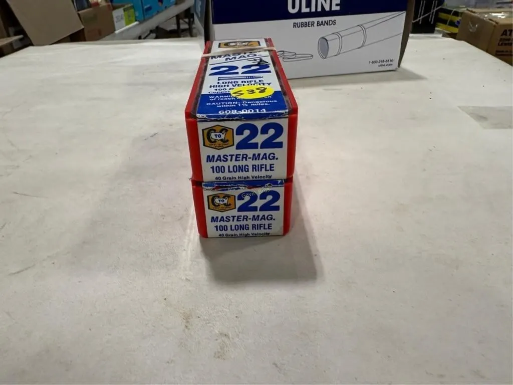 200 Rds C to C 22 LR Master Mag