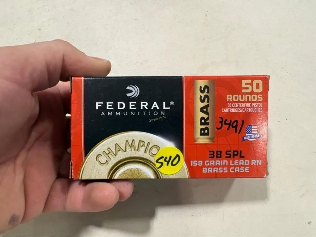 40-Rds Federal 38 Special