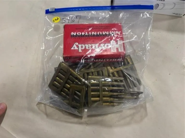 Box of Hornady 6.5 Creedmoor; loose shells