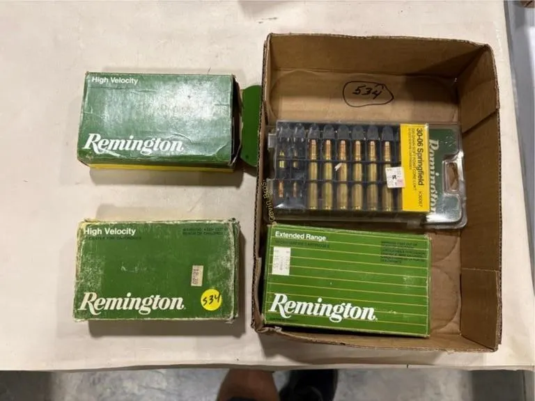 60-Rds 30-06 Springfield; 20 Rds 270 WIN