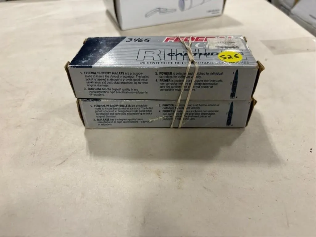 40-Rds Federal 222 REM