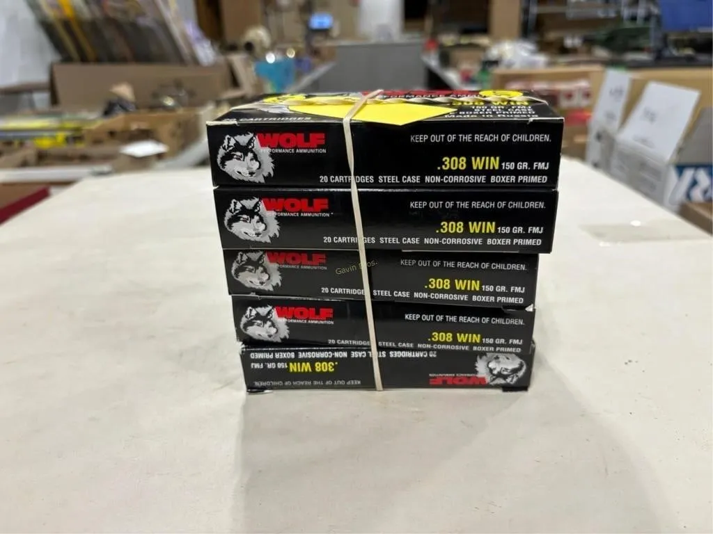 100-Rds Wolf 308 WIN