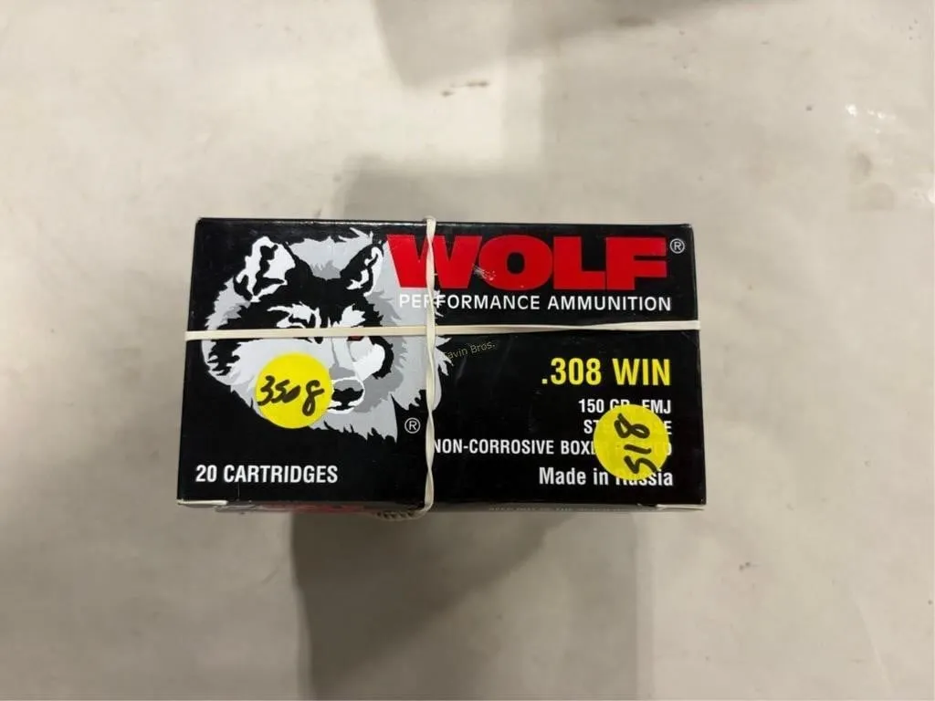 100-Rds Wolf 308 WIN