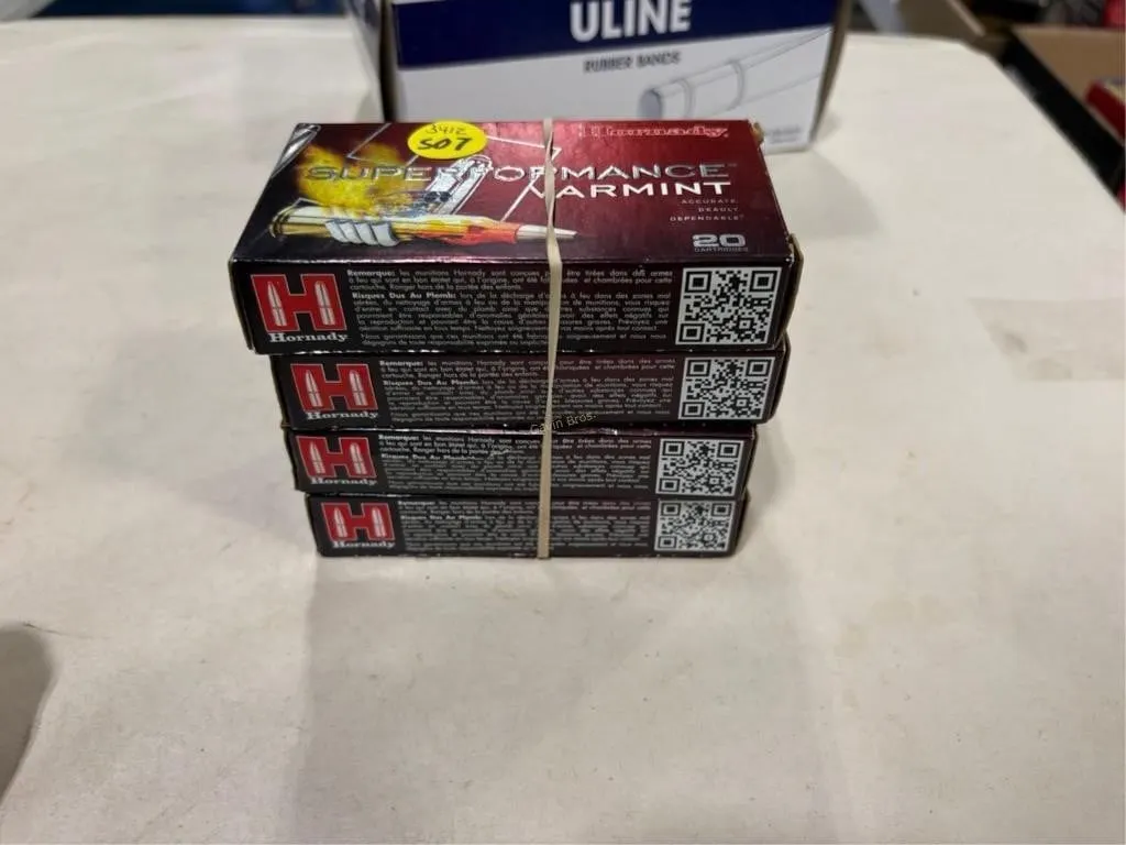 80-Rds Hornady 204 RUGER