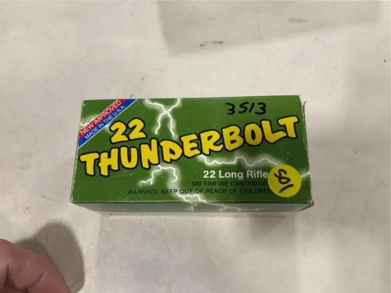 500 Rds Remington 22 Thunderbolt 22 LR
