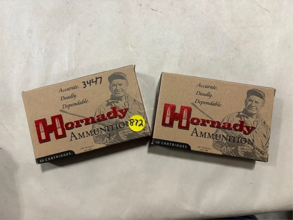 40-Rds Hornady 8X57 JS