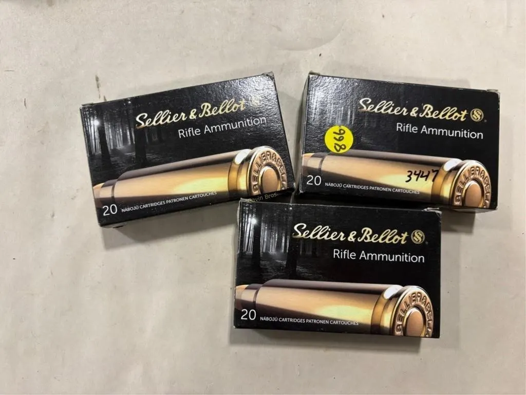 60-Rds Seiler & Bellot 8X57 JS