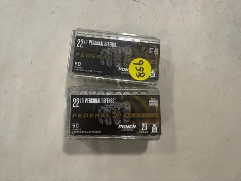 100 Rds 22 LR personal Defense