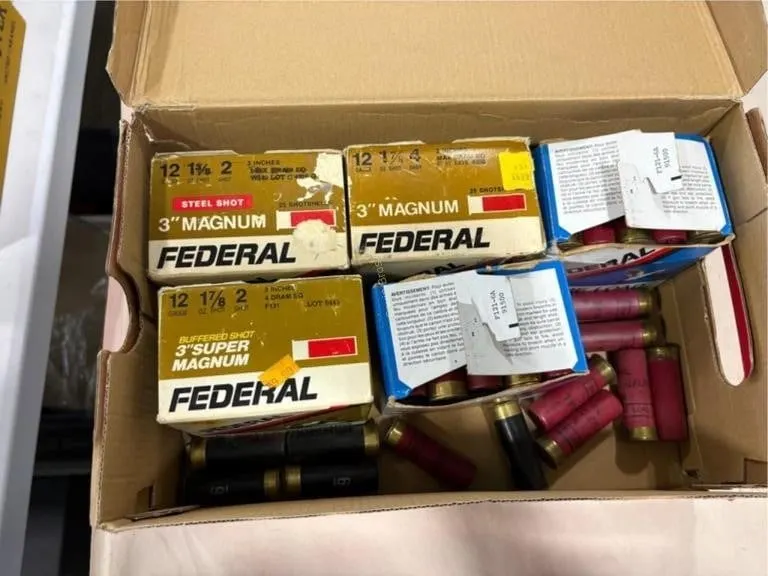 5-boxes & some loose 12 ga shot gun shells