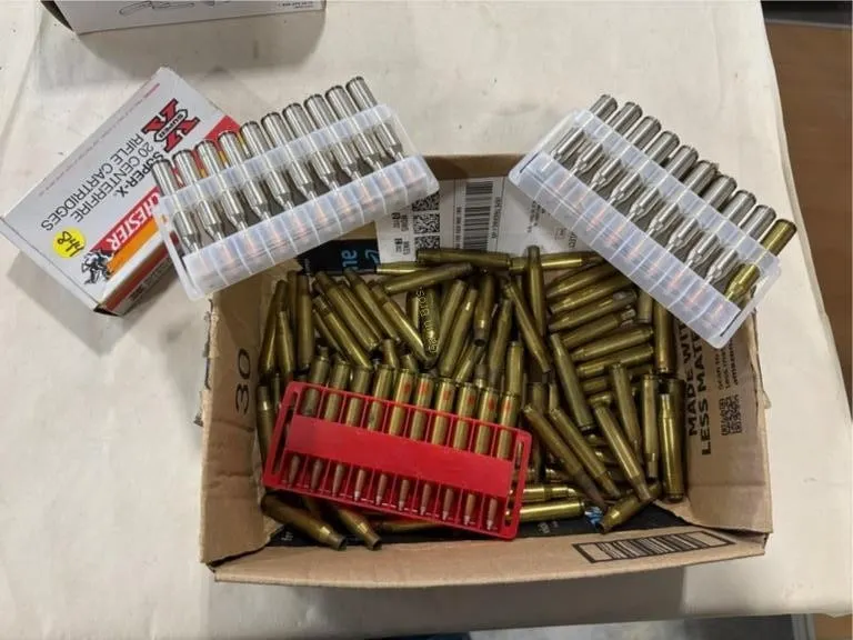 14 Rds 270 WIN & Brass