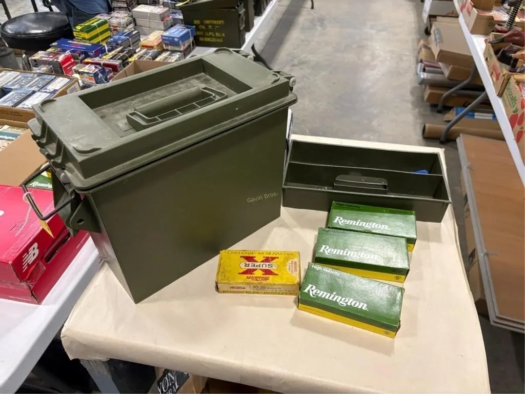 30 Rds 30-30 WIN; Field /Utility Box