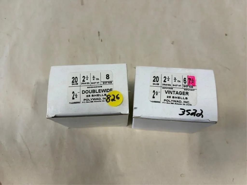50-20ga shotgun shells