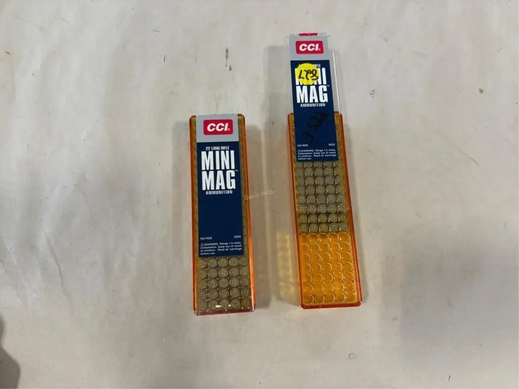 150 Rds CCI 22 LR mini mags