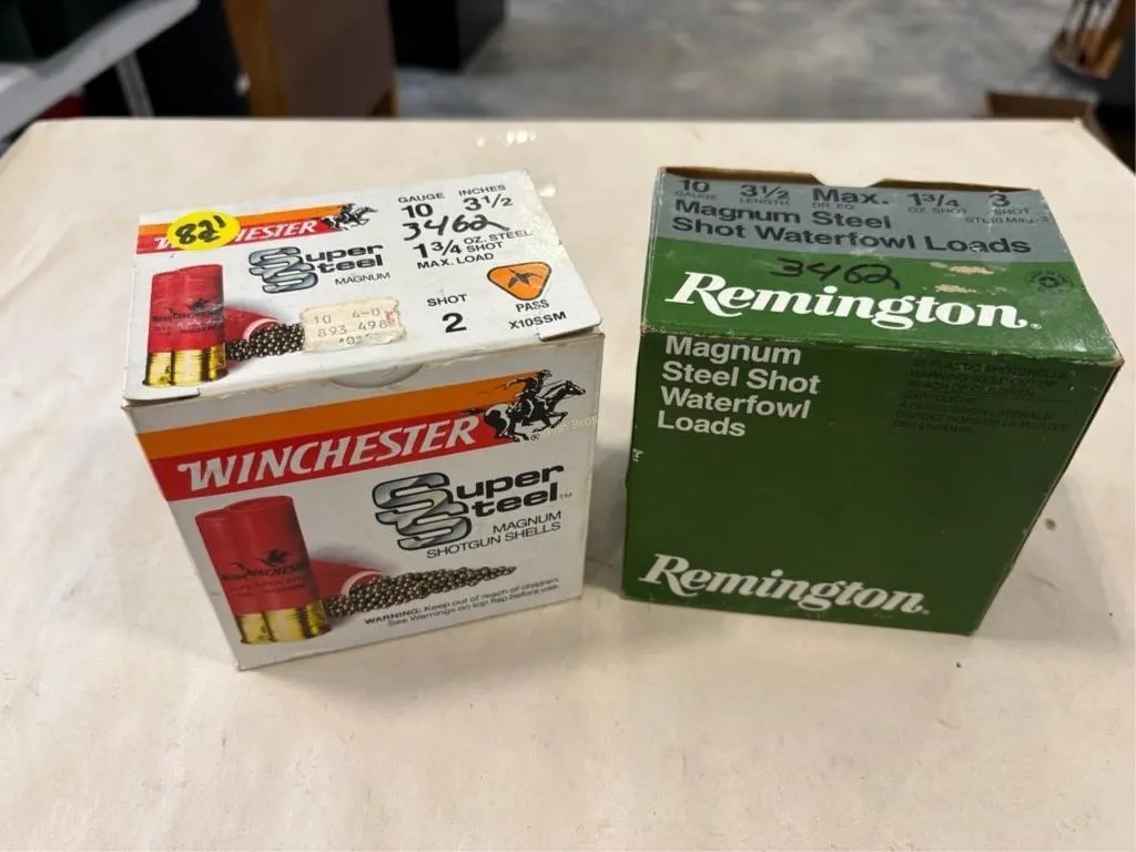 2-Boxes 10 ga 3 1/2" shotgun shells