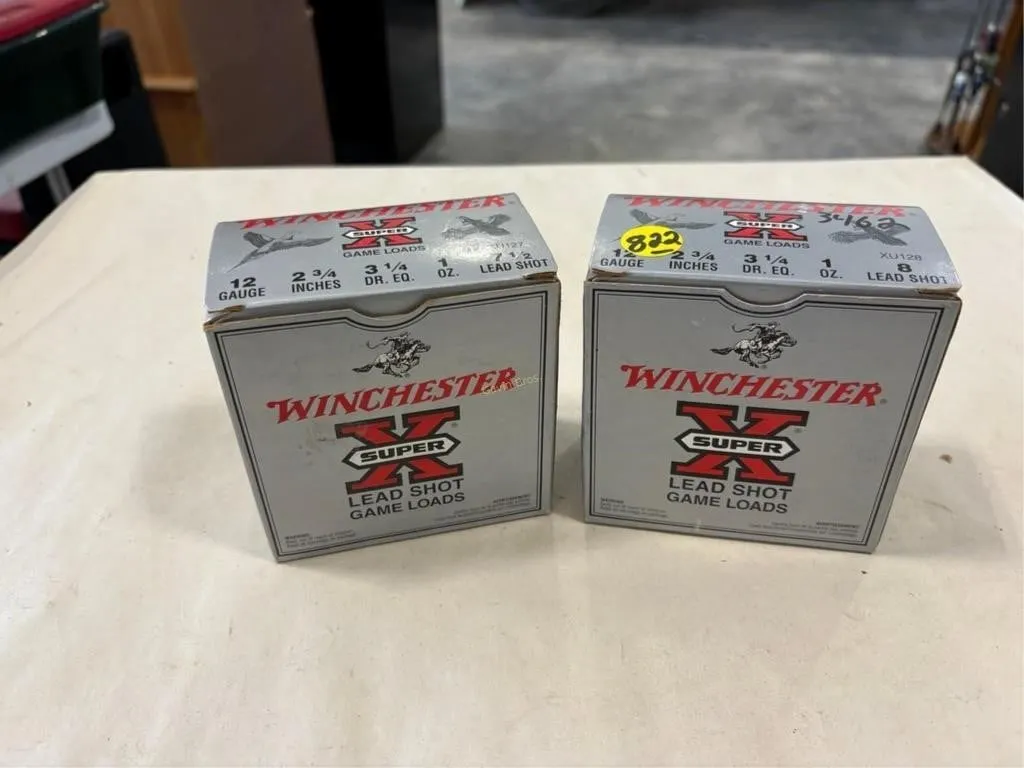 2-Boxes 12 ga 2 3/4" shot gun shells