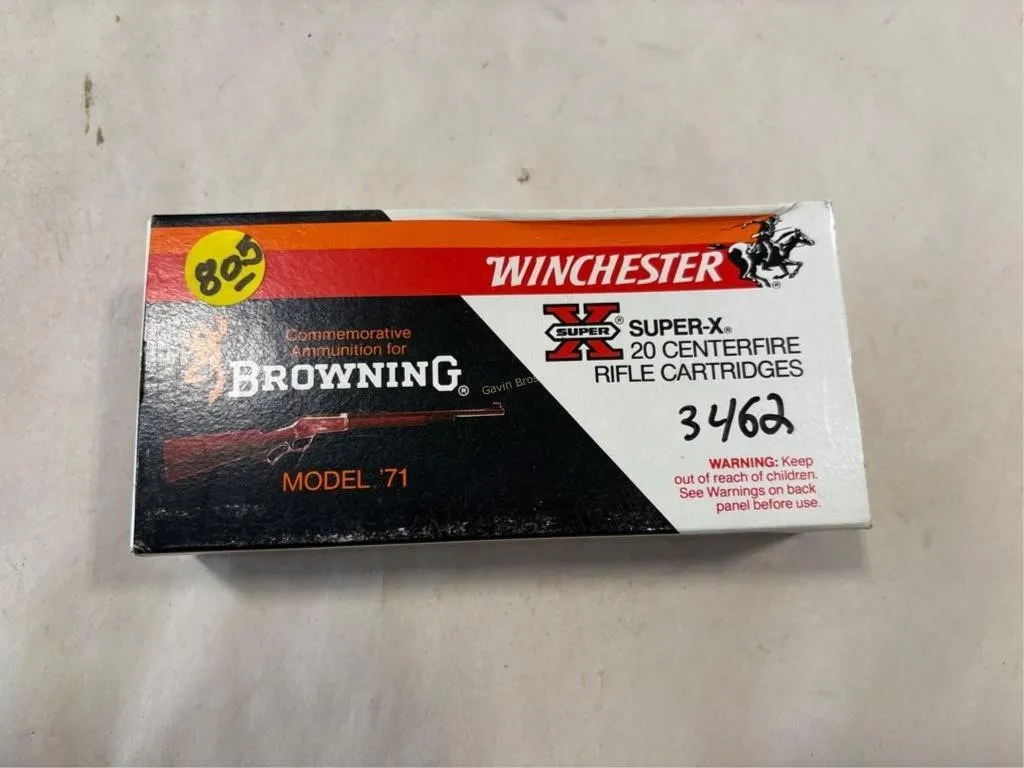 20-Rds Winchester 348 WIN