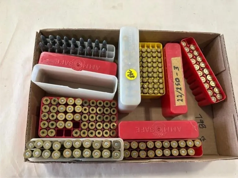 Quantity of various ammo