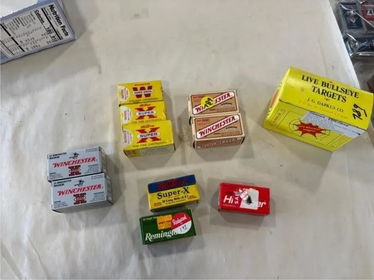 approx. 500 Rds of various 22 ammo