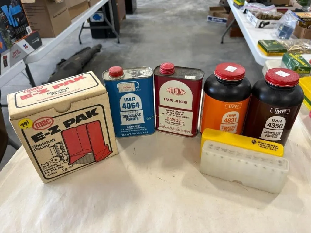 reloading powder etc