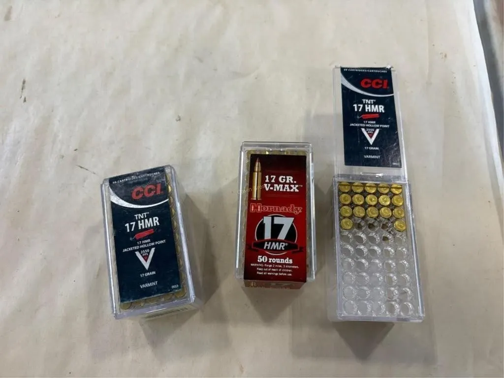 approx. 115 Rds 17 HMR