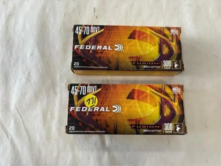 40-Rds Federal 45-70 Govt.