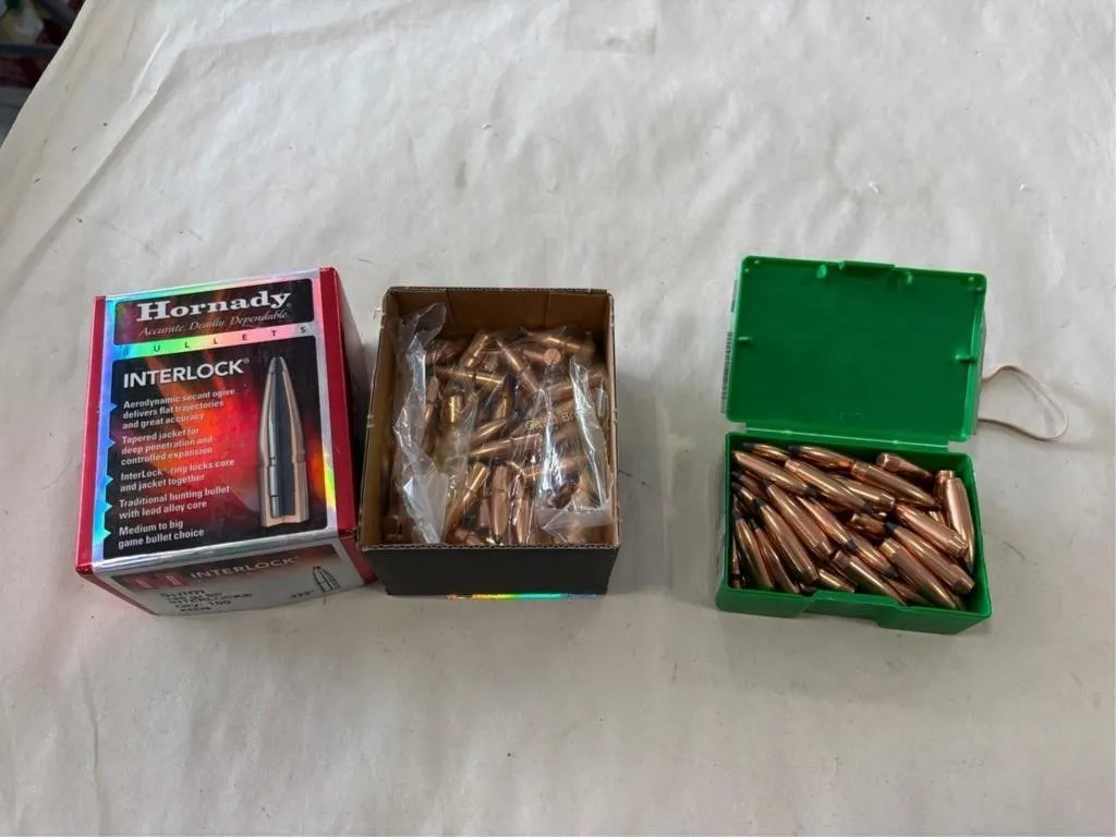 150 +/- 8mm bullets