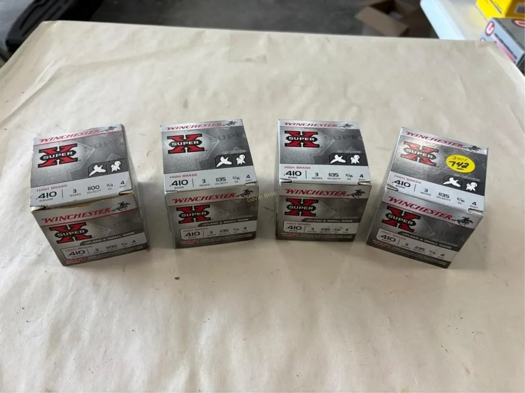 100-Winchester 410ga 3" shotgun shells