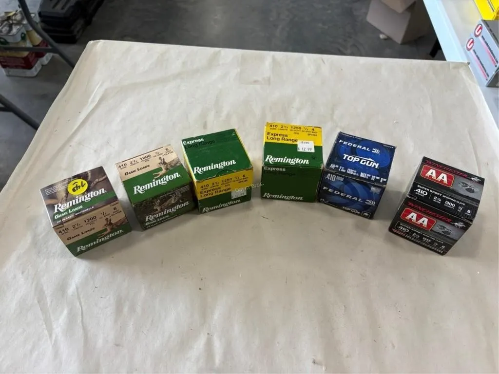 140- 410 ga 2 1/2" shotgun shells