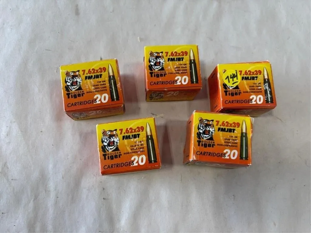 100-Rds 7.62X39
