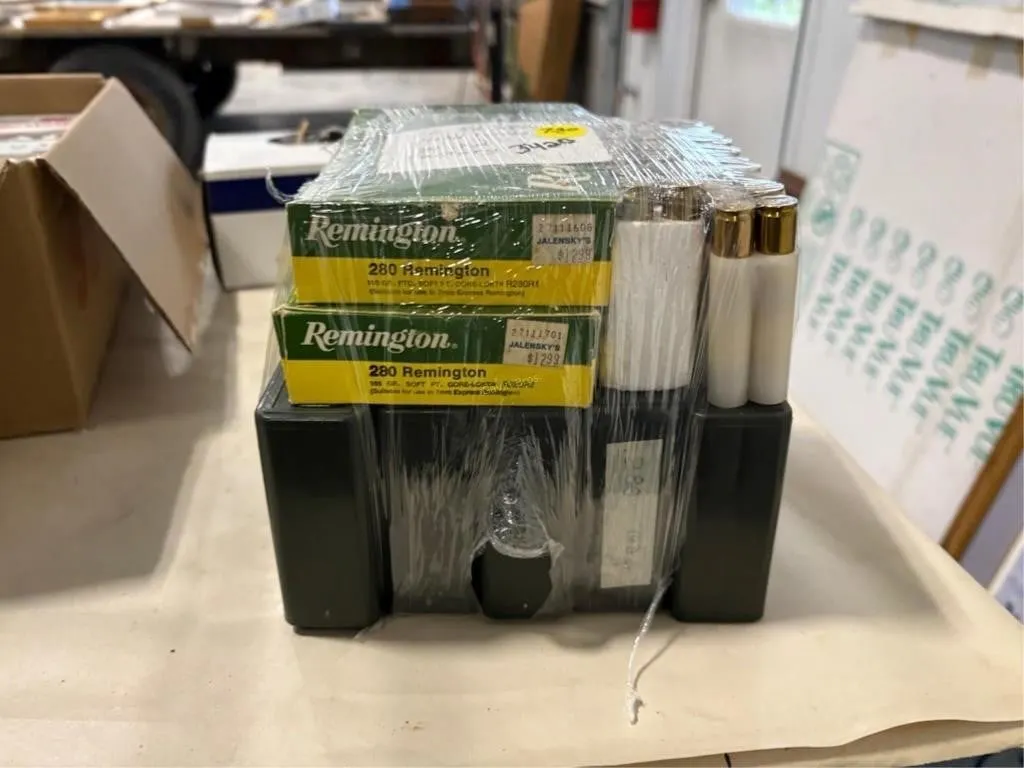 30-Rds 280 (factory)--50 Rds 280 reloads
