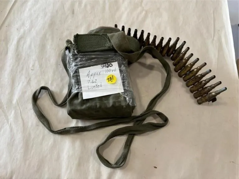 100 Rds 7.62 linked