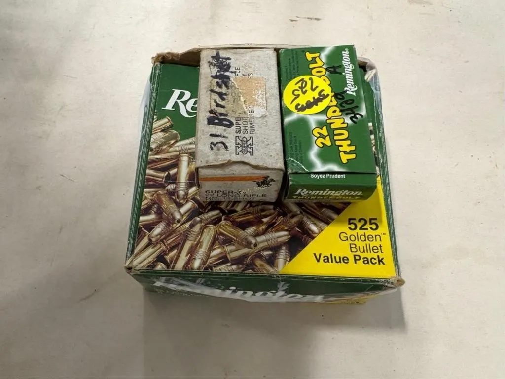 Quantity of 22 LR ammo