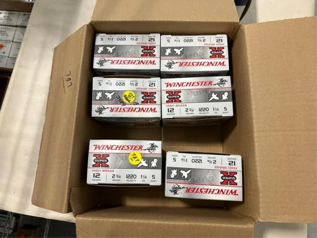 150-Winchester 12 ga 2 3/4", 5 shot shells