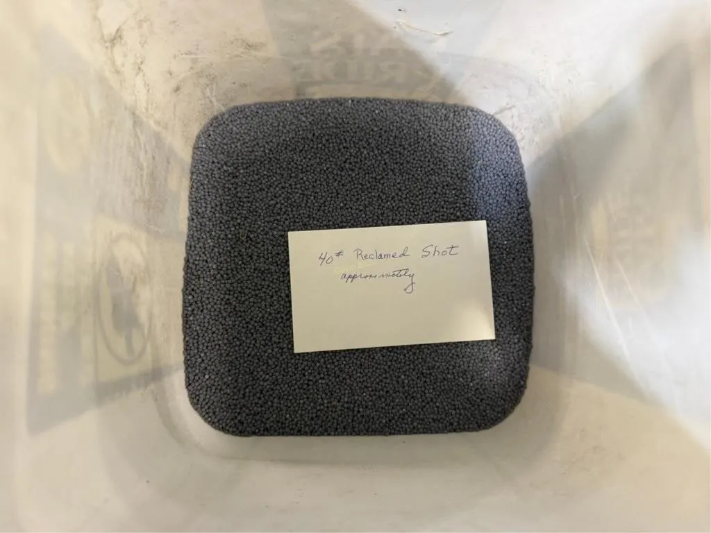 40lb reclaimed Shot