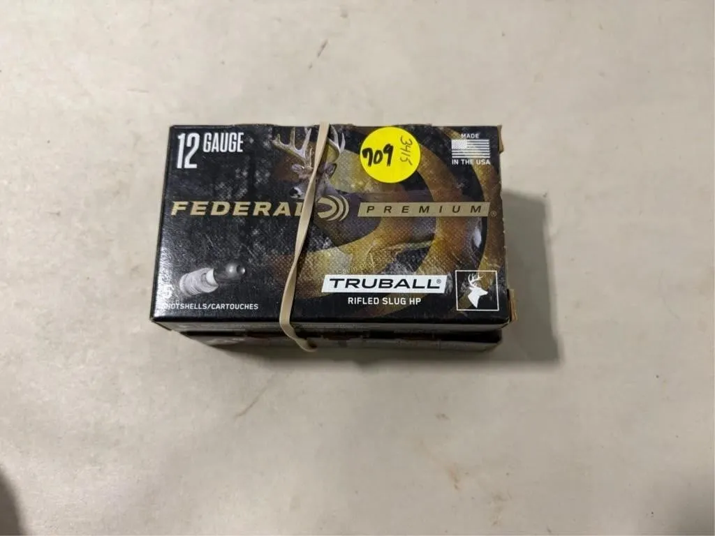 10 rds Federal 12 ga Rifled Slugs