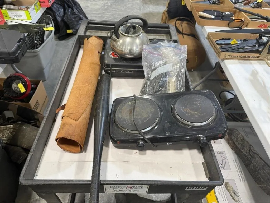 Stove, Hard Gun Case, Mat etc